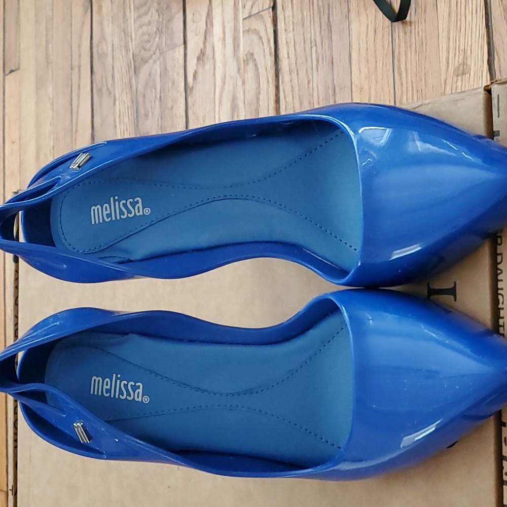 Melissa royal blue pumps